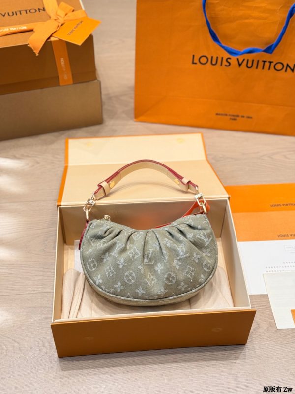 LV Pochette Valley Monogram Denim Bag