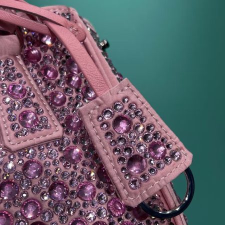 Prada Galleria Anti Crystal Handbag Pink - Image 6