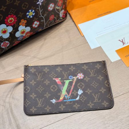 LV x TM Neverfull MM Monogram Bag - Image 8