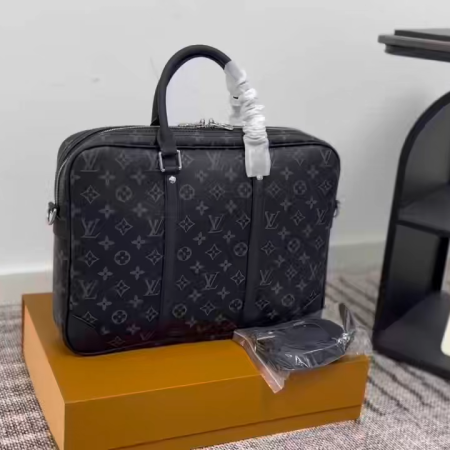 LV Briefcase Men's Shopping Bag - Image 1