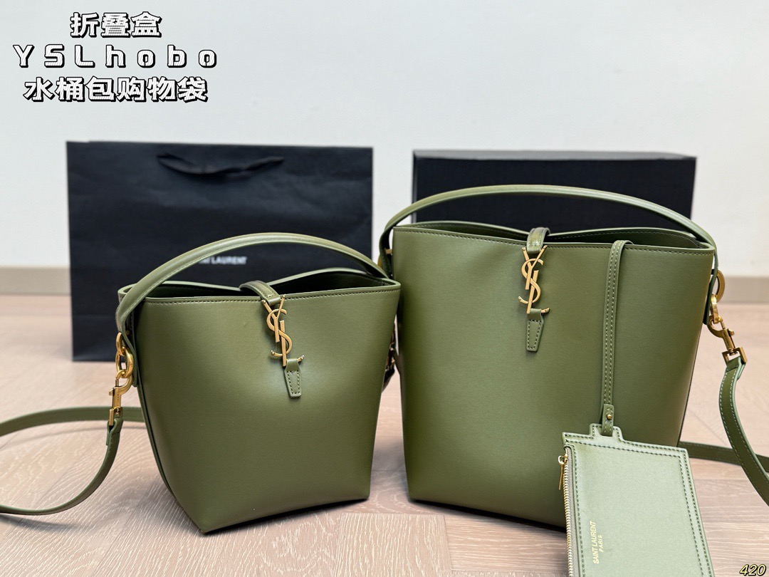 Saint Laurent Hobo Bucket Shopper - Image 4