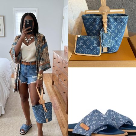 LV Shoes & Bag Set