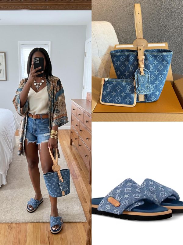 LV Shoes & Bag Set