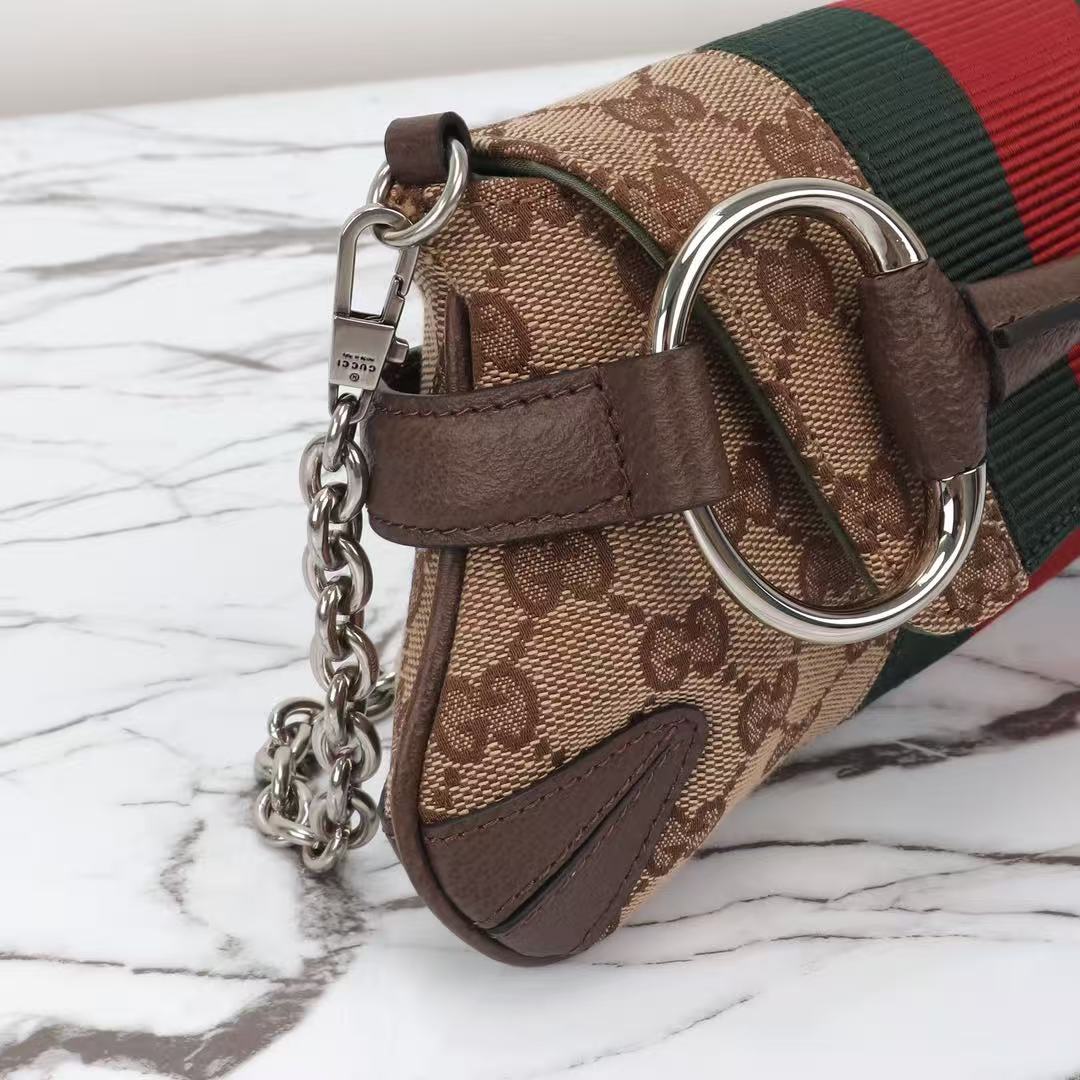 Gucci Horsebit Chain Shoulder Bag - Image 7