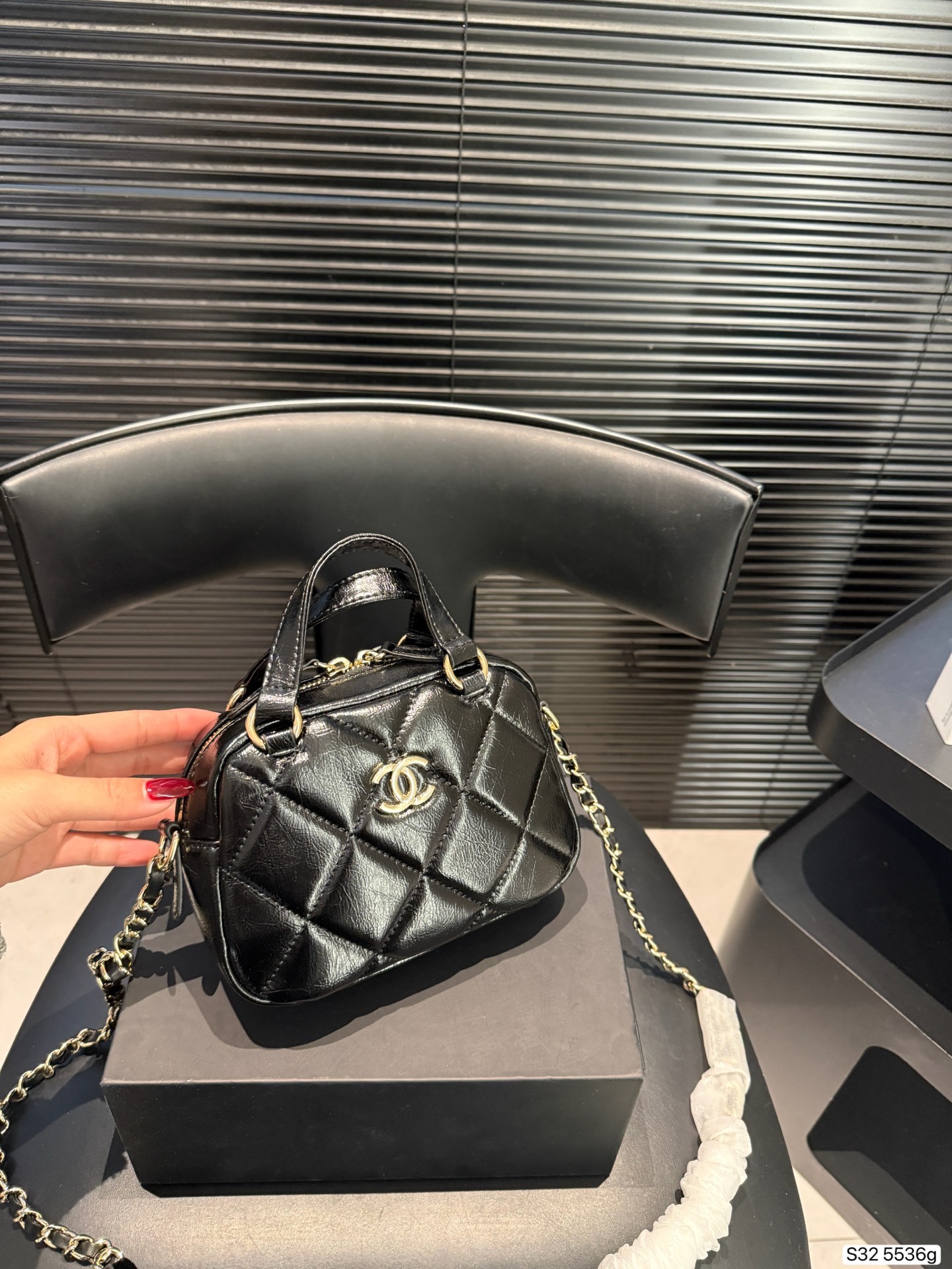 Chanel  Walk In Bowling Bag - Image 4