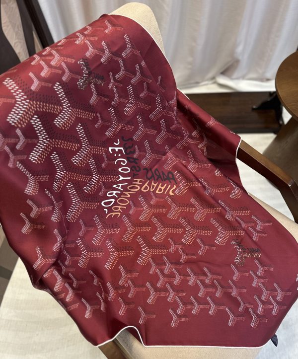 Goyard Silk Scarf