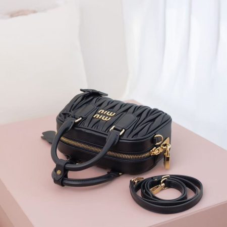 Miu Miu Arcadie Matelasse Nappa Leather Bag - Image 5