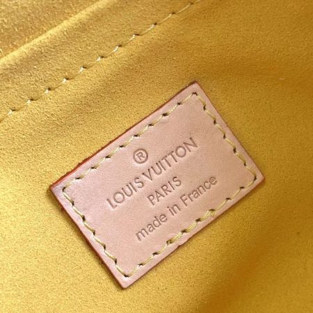 LV Monogram Denim Mini Pleaty Shoulder Bag - Image 9