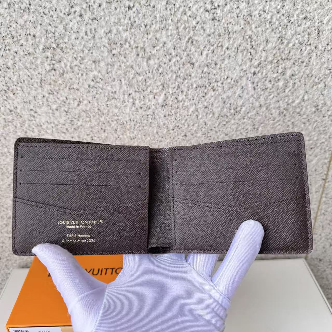 Louis Vuitton x Nigo Slender Wallet Brown - Image 7