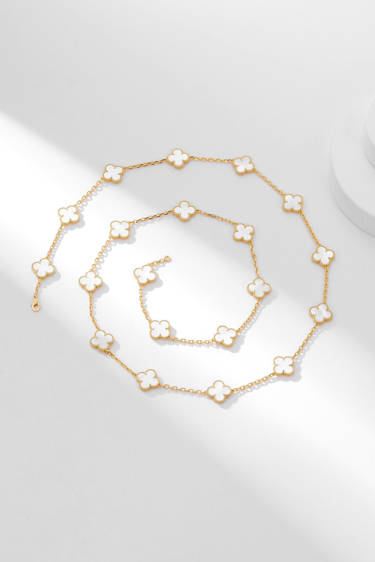 Van Cleef&Arpels VCA Vintage Alhambra long necklace, 20 motifs - Image 5