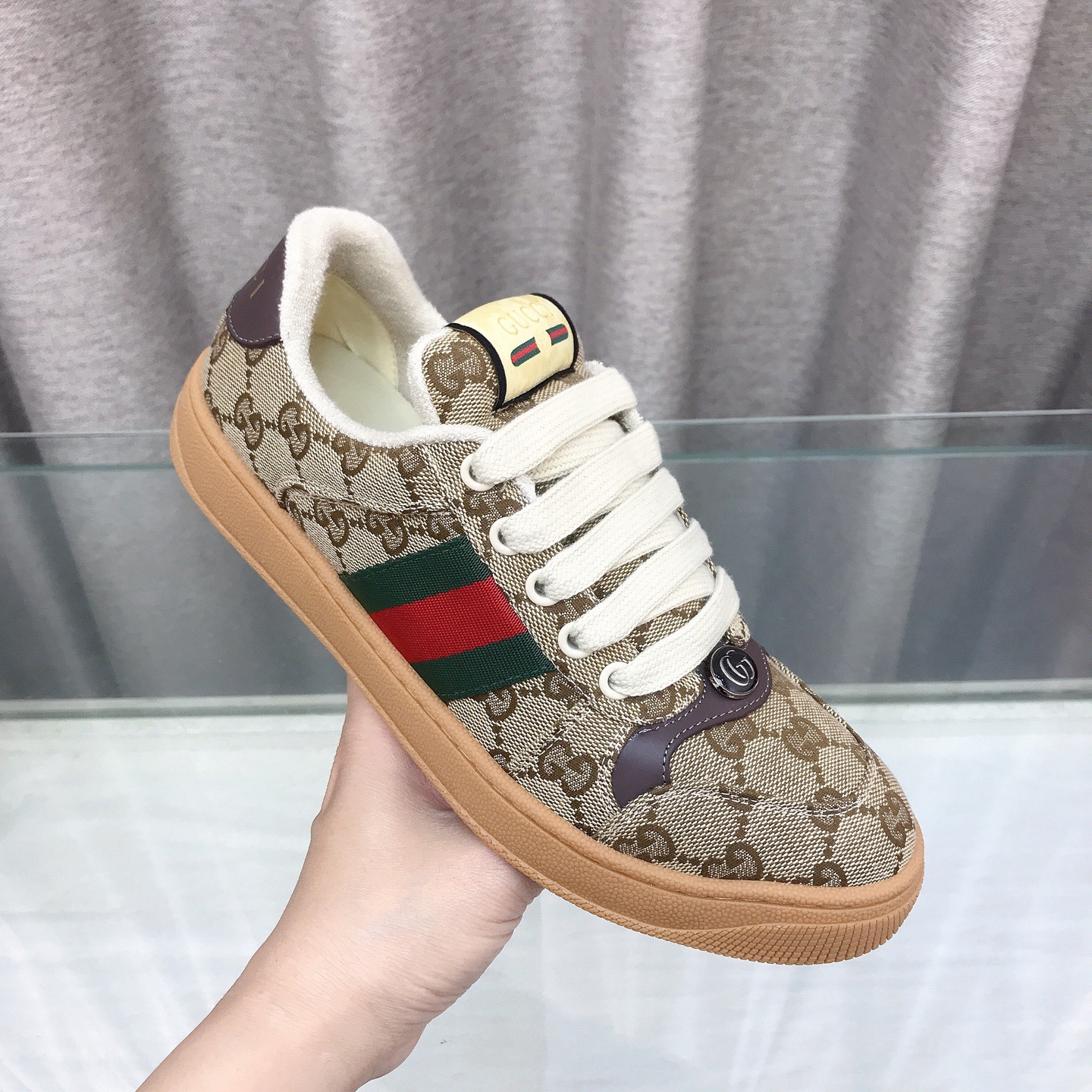 Gucci Men's Screener Sneaker - Image 3