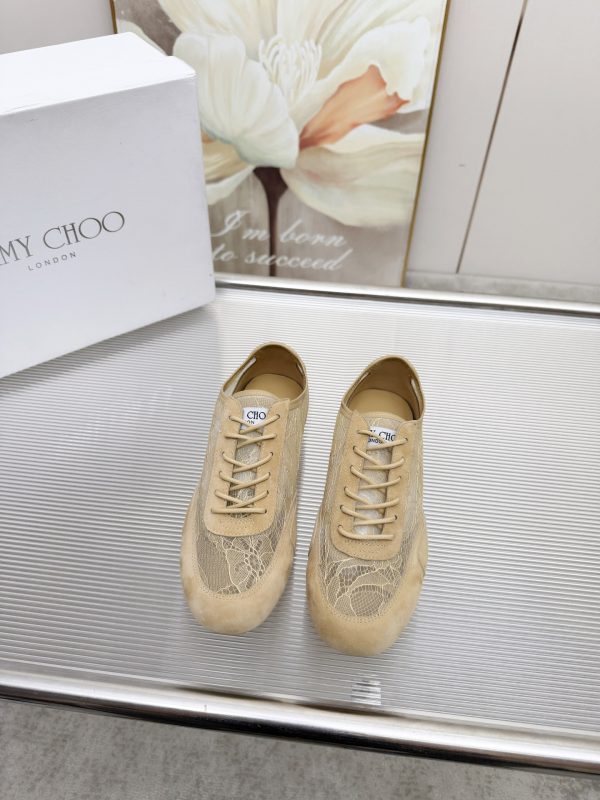 Jimmy Choo Sunny F Lace Sneakers