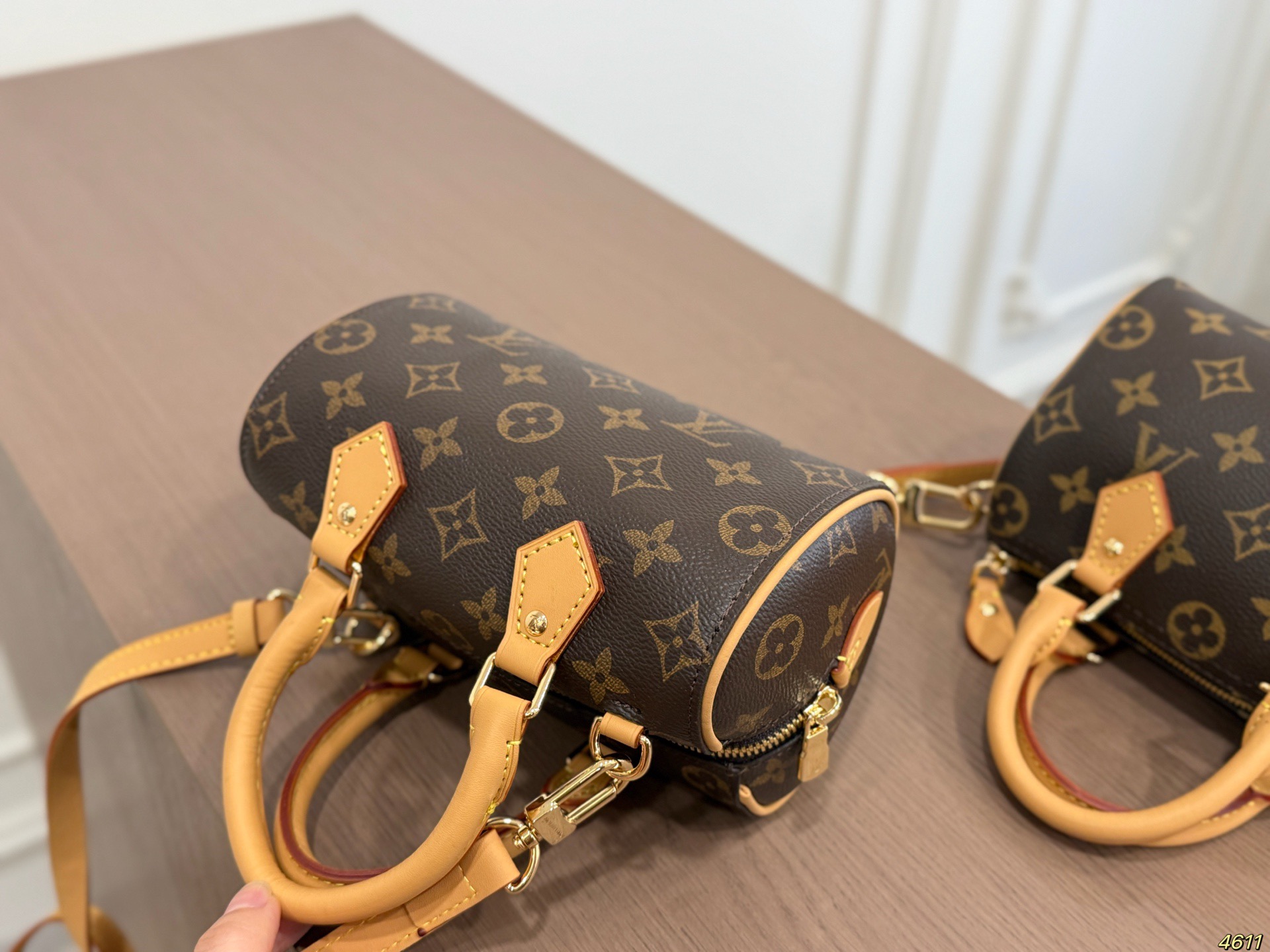 LV Nano Speedy Heart-Shaped Bag - Image 5