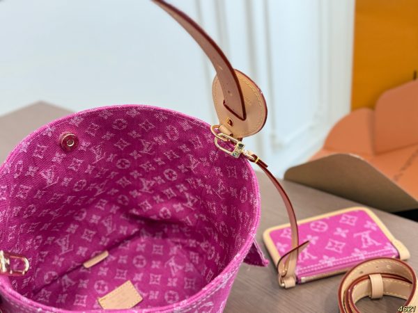 LV Allinbb Bucket Bag Denim Bag