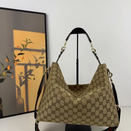 Gucci GG Canvas Brera Crossbody Bag - Image 3