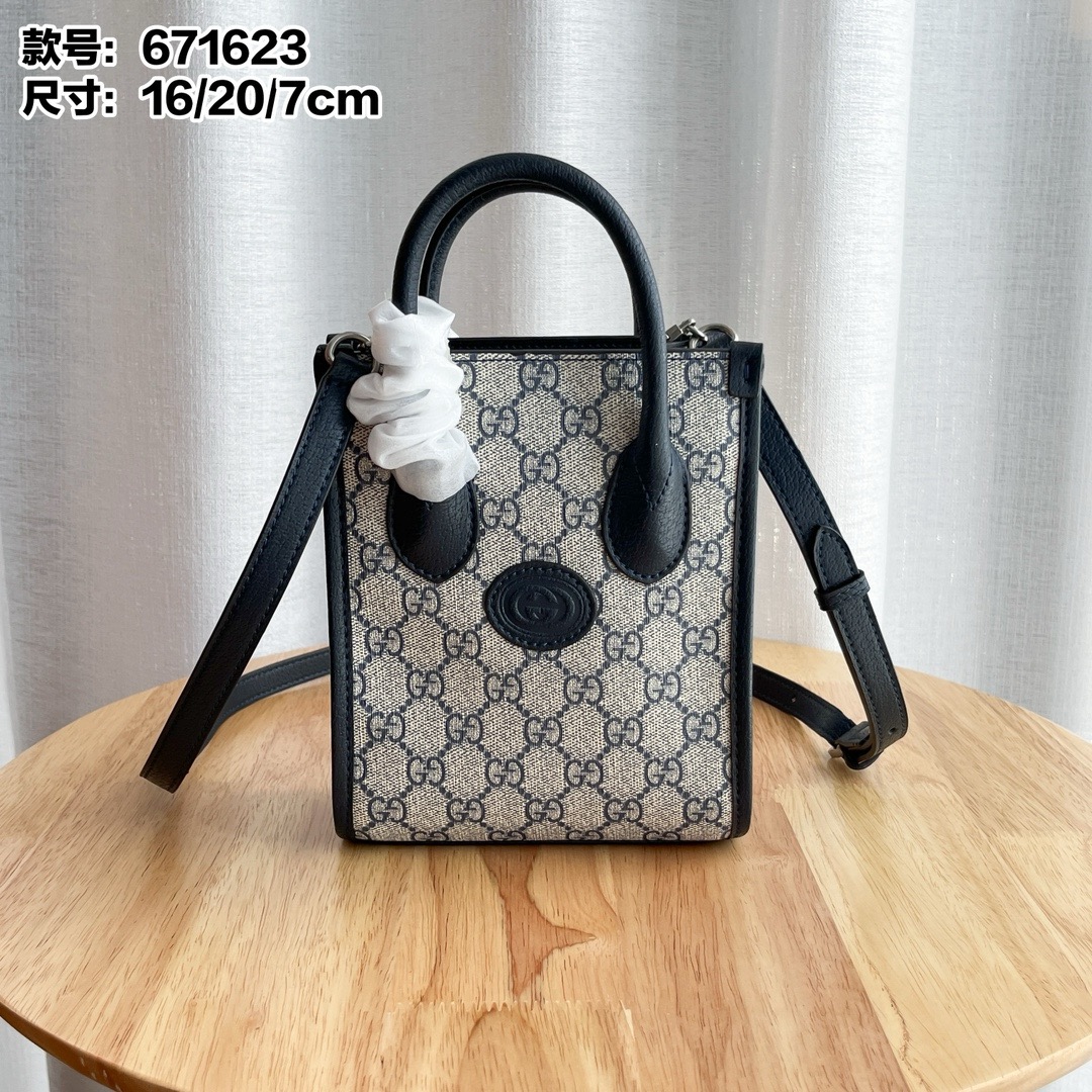 Gucci Retro Mini Tote Bag - Image 3