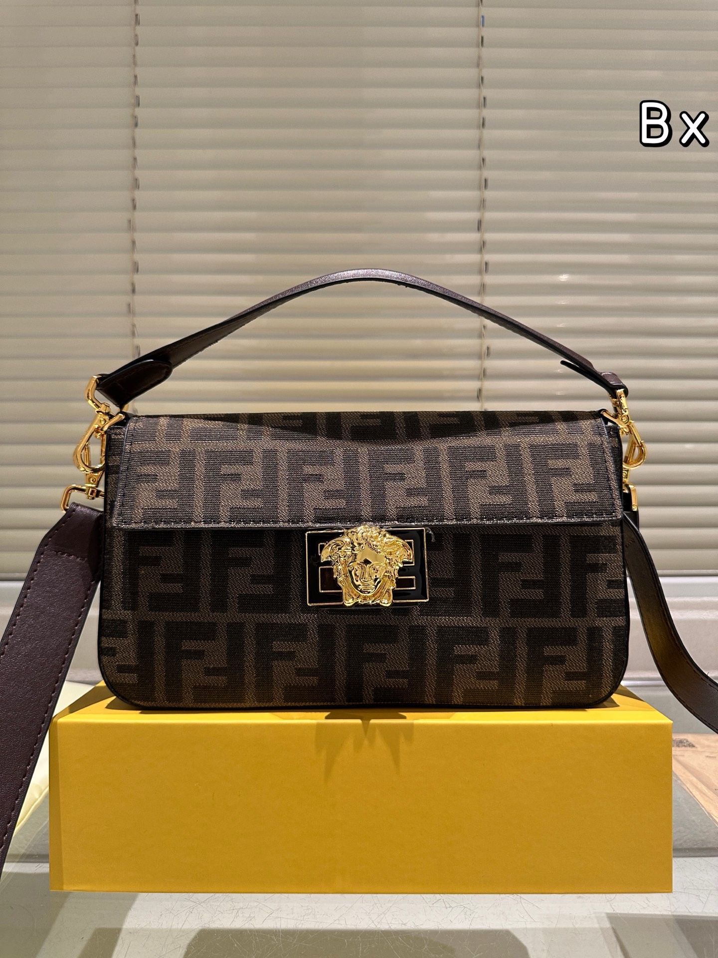 Fendi Versace joint baguette bag - Image 1