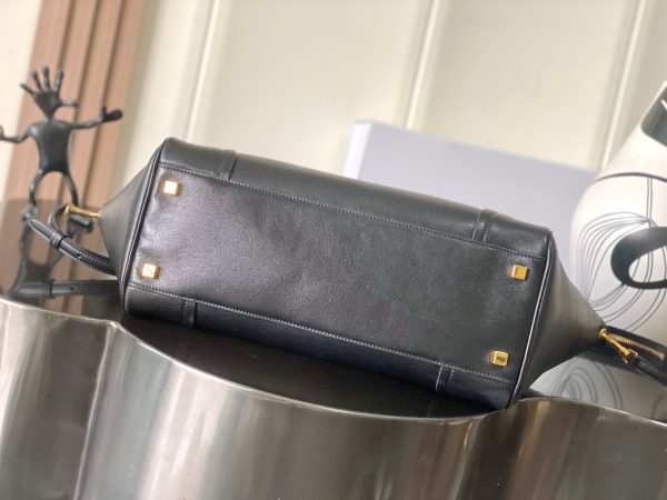 Celine Little Luggage In Supple Shiny Lambskin