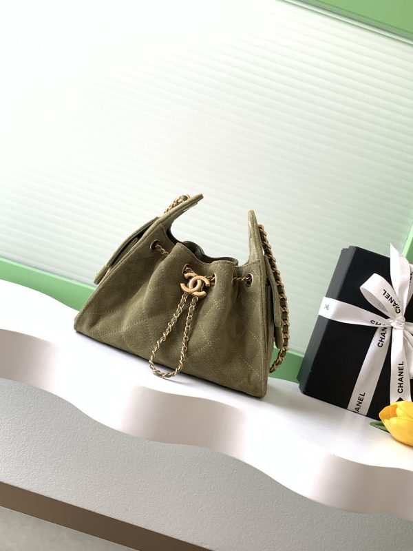 Chanel 26C Mini Hobo Bag Suede