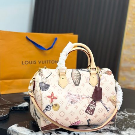 LV Flight Mode Speedy 30 Handbag - Image 3