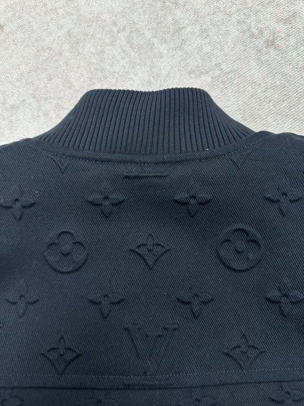 LV Embossed Monogram Cotton Varsity Jacket