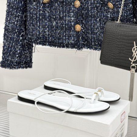 Celine Open-Toe Flat Sandals - Image 3