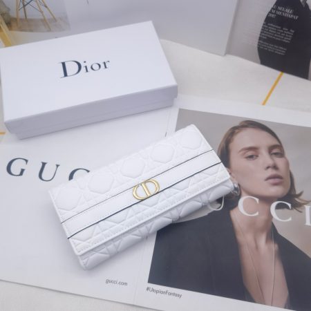 Dior Quilted Leather Long Wallet - Image 2