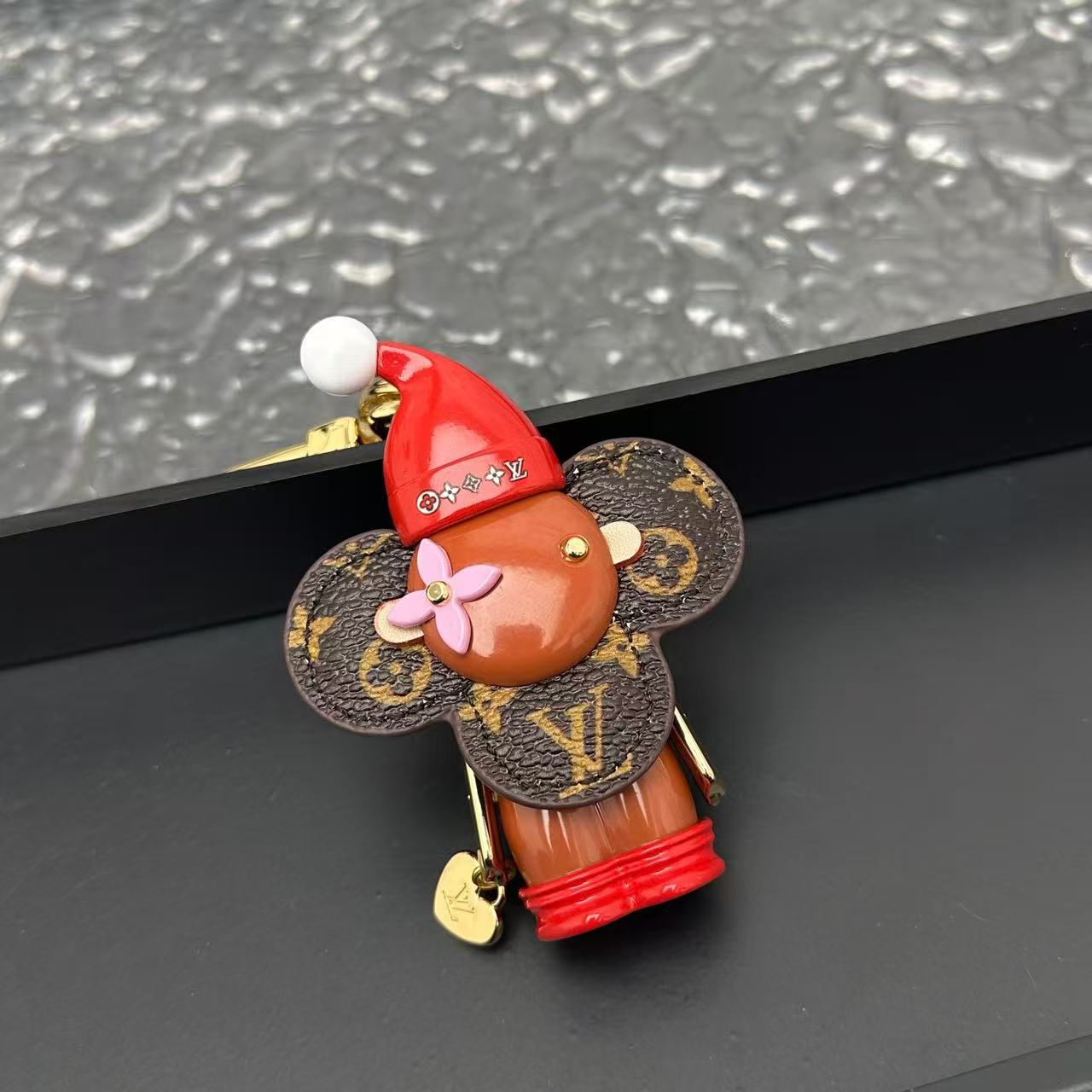 LV Vivienne Xmas Bag Charms Mascot - Image 1