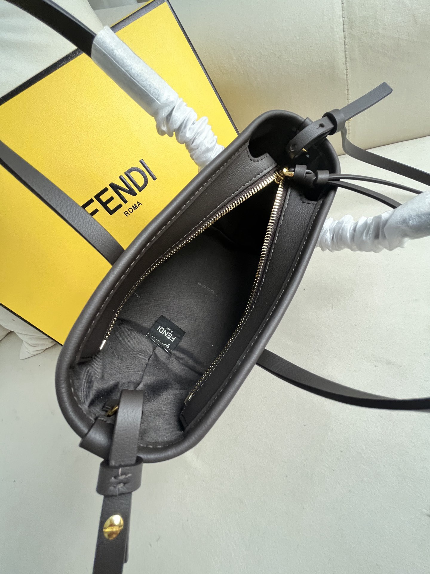 Fendi Mini Roll Tote Bag - Image 5