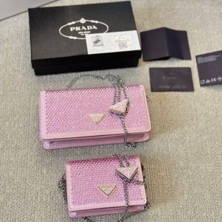Prada crystal flap bag - Image 3