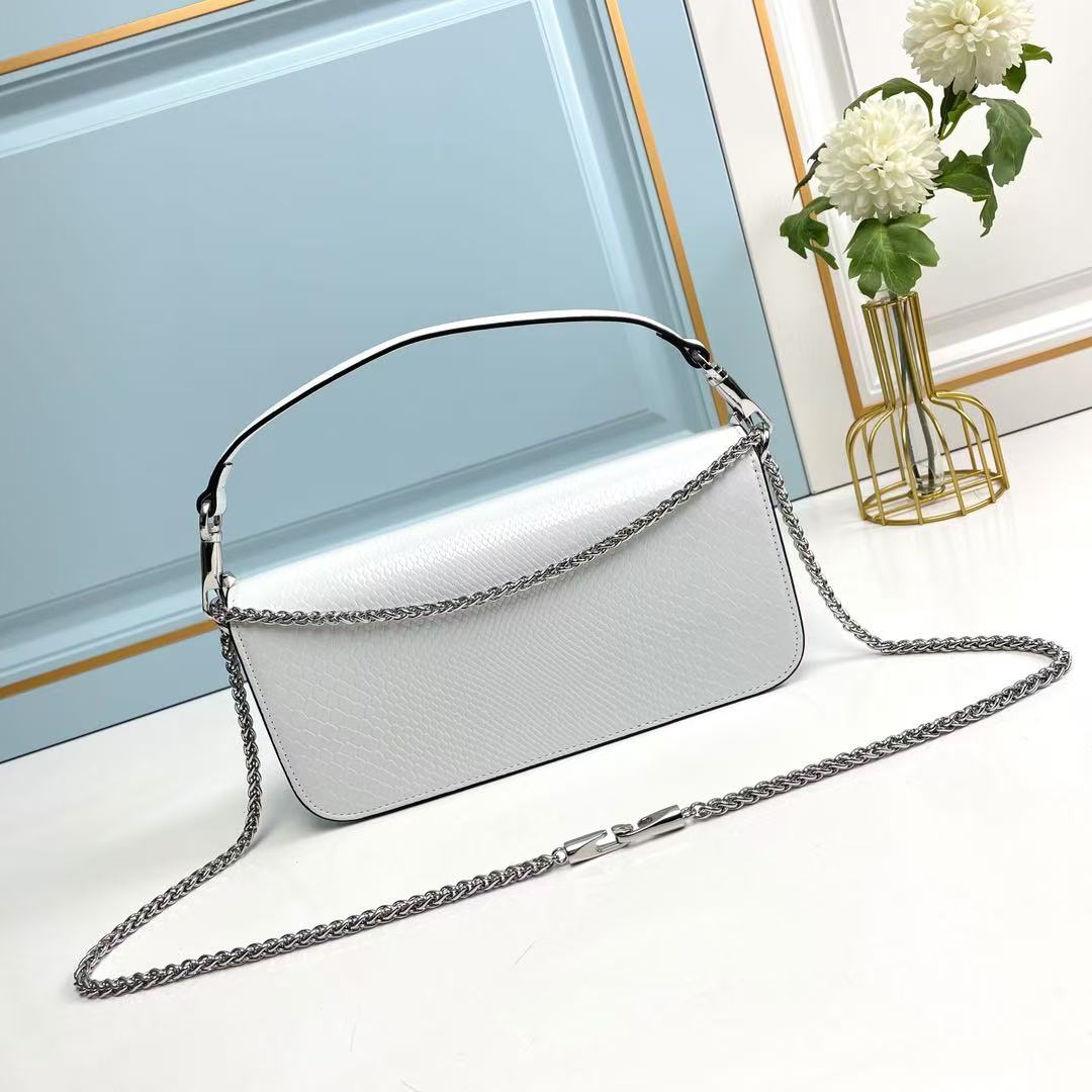VALENTINO GARAVANI LOCò CALFSKIN SHOULDER BAG - Image 5