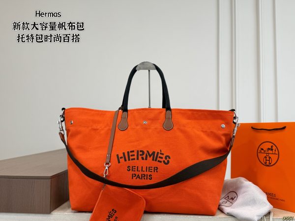 Hermas Canvas Tote Bag