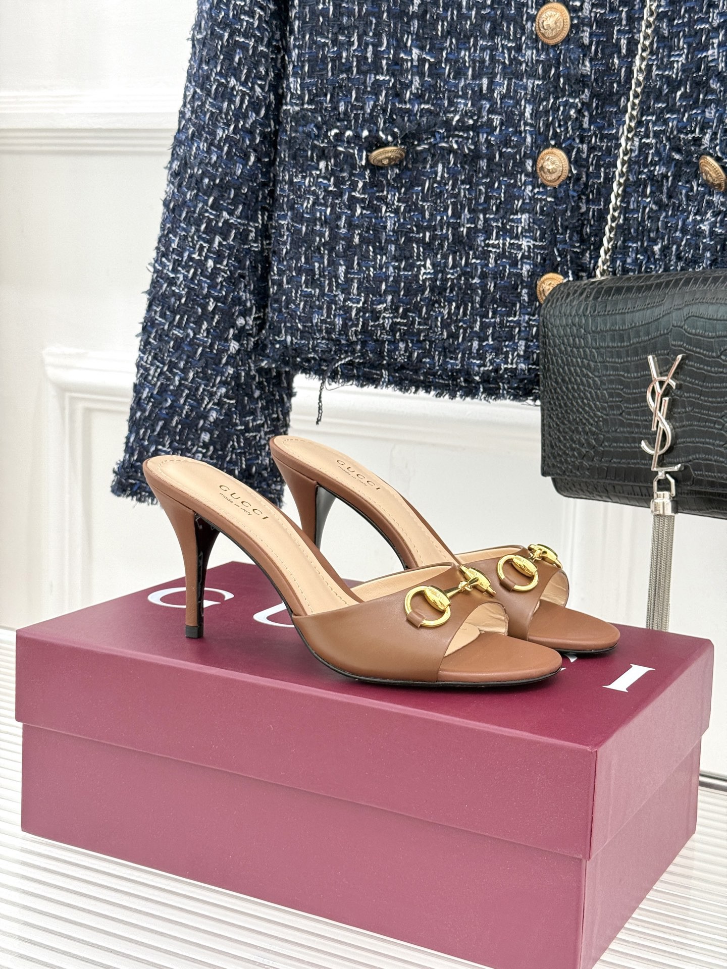 Gucci 26/WF Horsebit Pump - Image 5