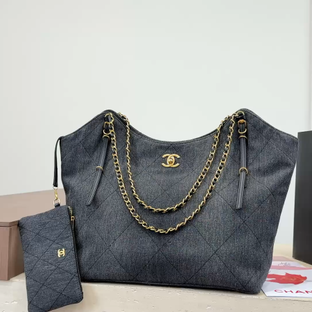 Chanel Denim Tote Bag - Image 2