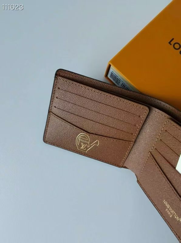 LV Double Card Holder