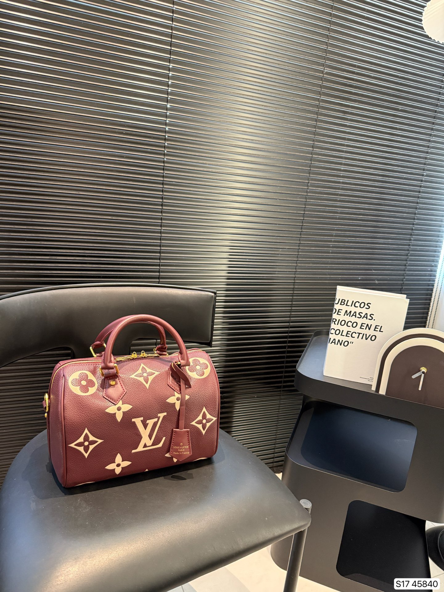 LV Embossed Pillow Bag - Image 7