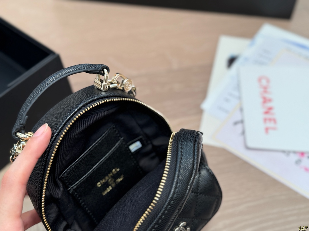 CHANEL Caviar Quilted CC Mini Classic Backpack - Image 5