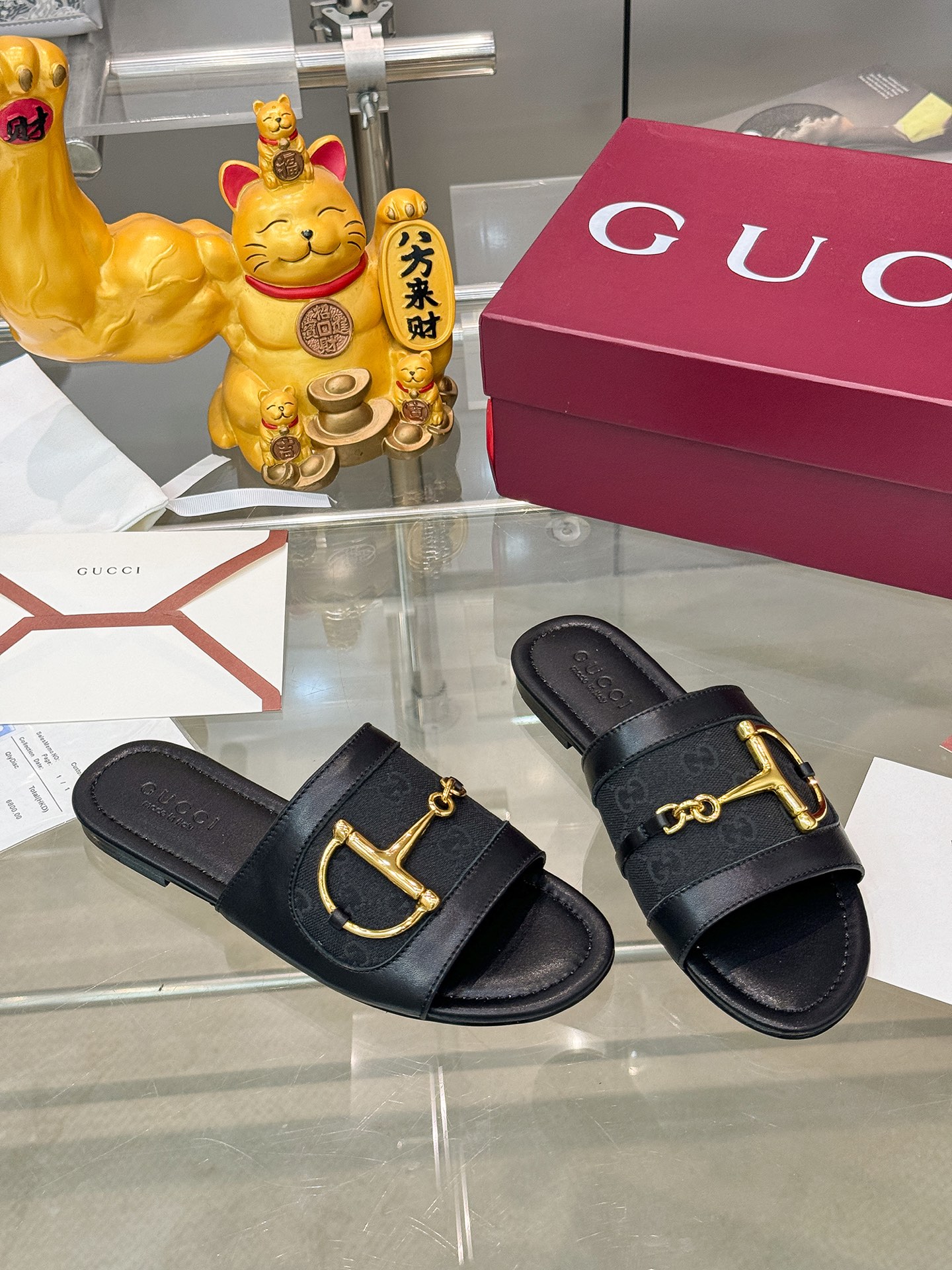 Gucci Horsebit Women Bulk Slide Sandals - Image 7