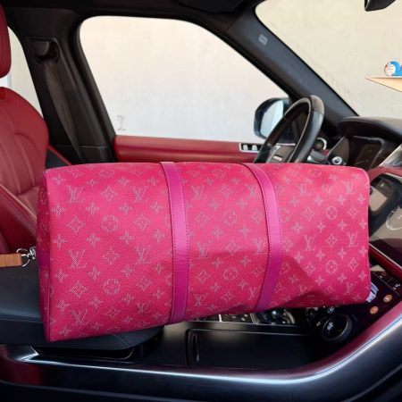 LV Keepall Bandouliere 50 Monogram Heritage - Image 8