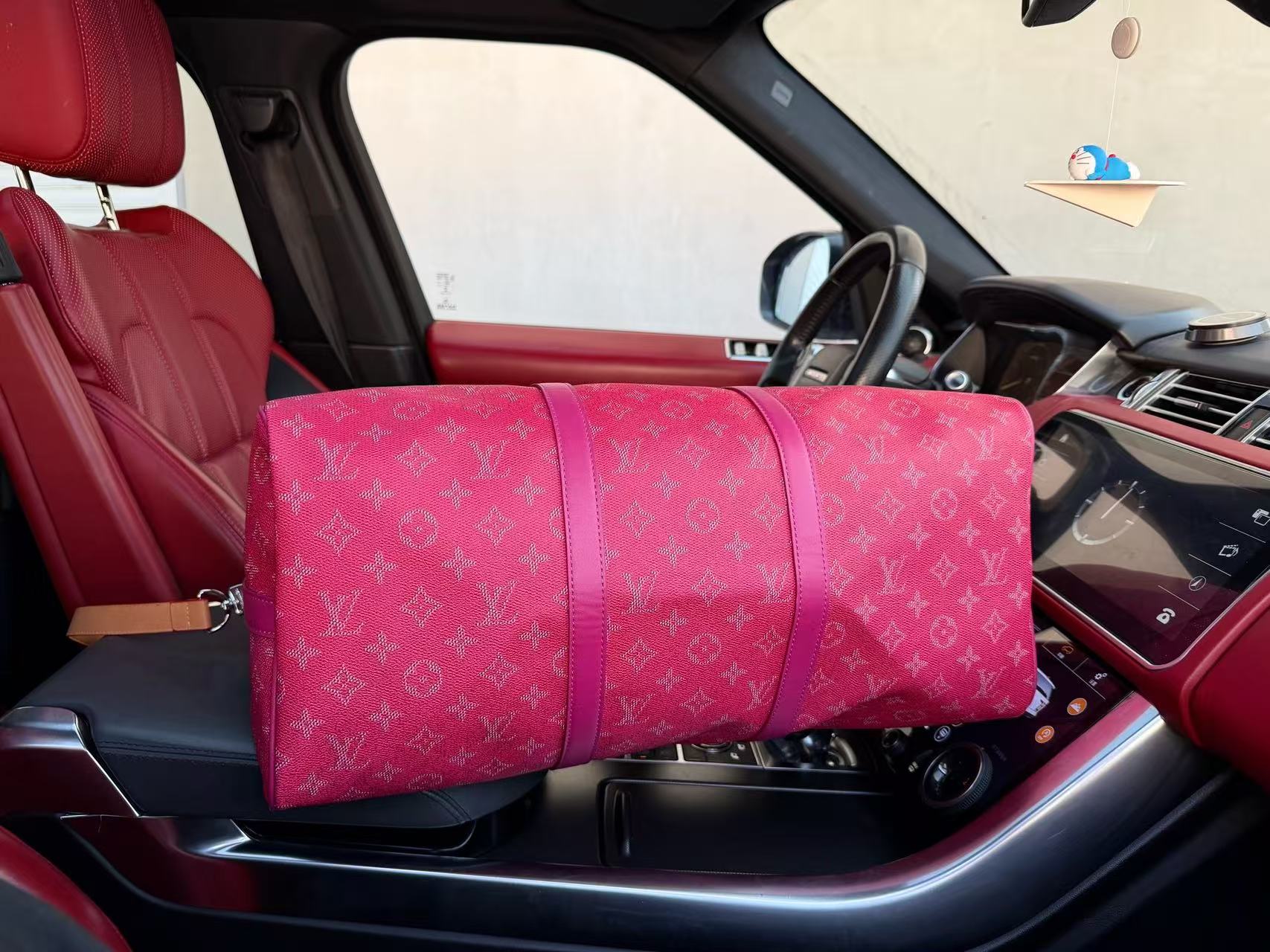LV Keepall Bandouliere 50 Monogram Heritage - Image 8