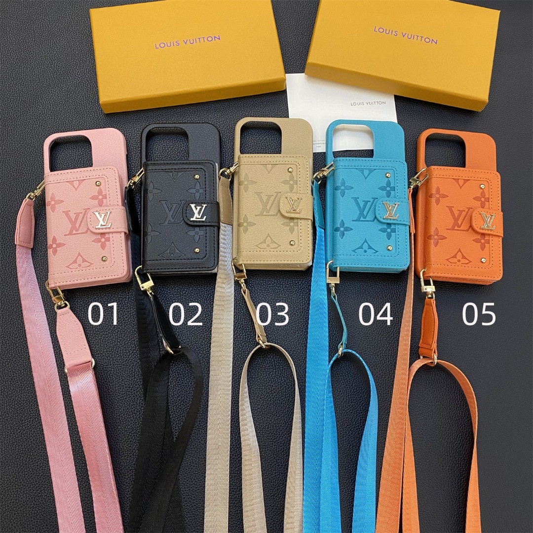 LV iPhone Card Holder Case - Image 1