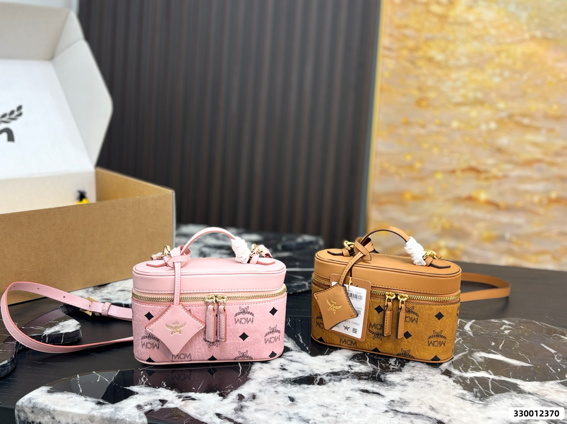 MCM Mini Aren Vanity Case Bag - Image 1