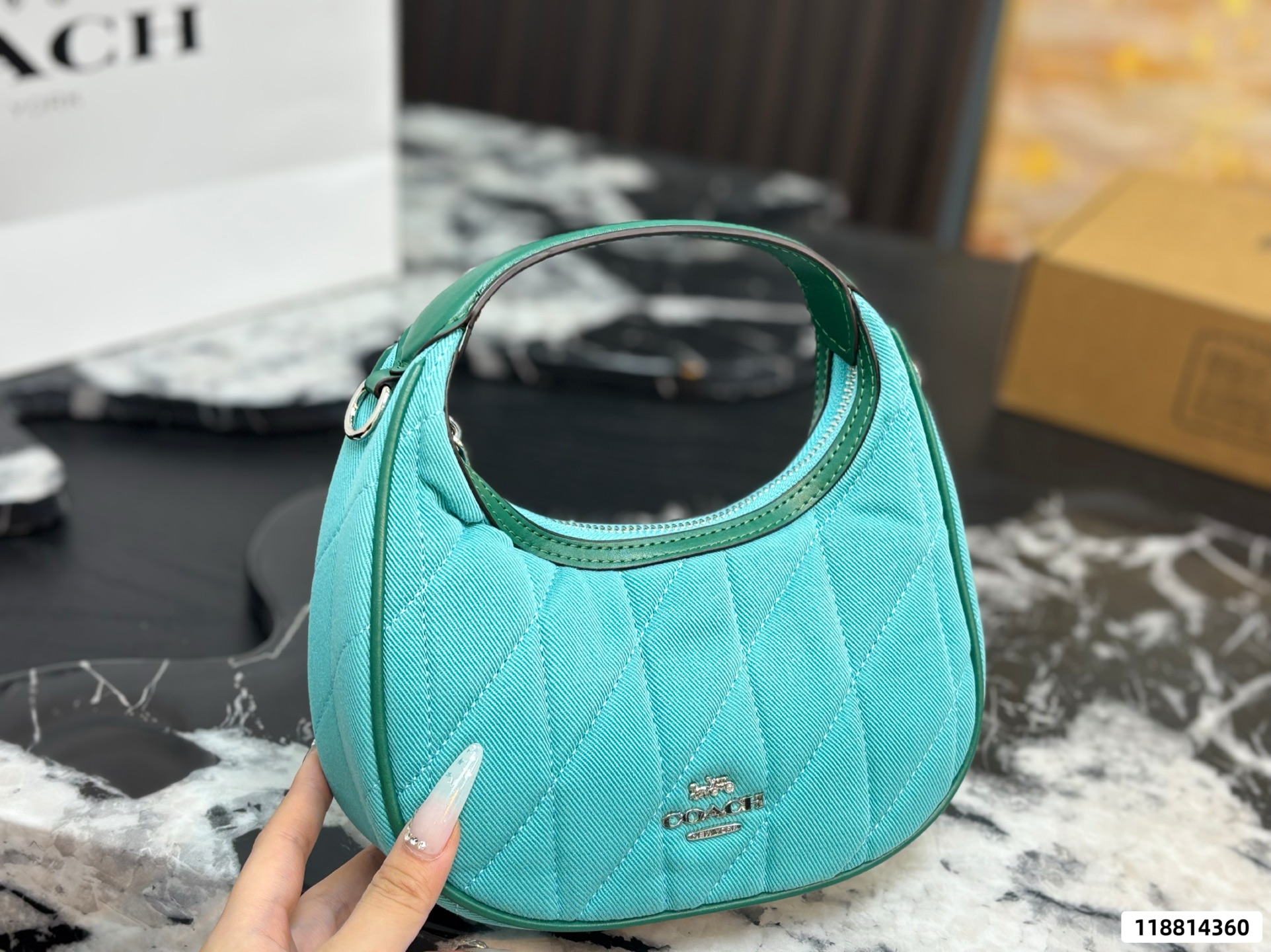 Coach Carmen Crescent Bag - Image 4