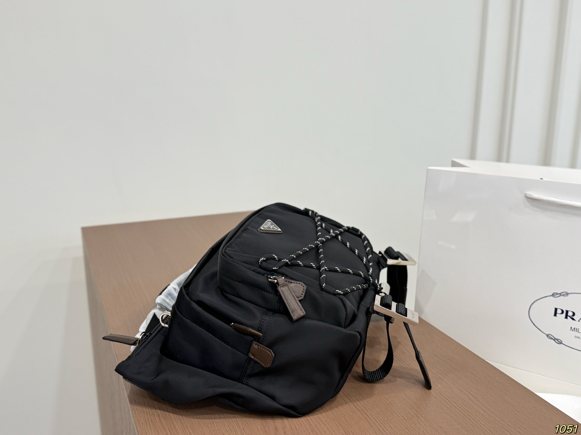 Prada Nylon Messenger Bag - Image 4