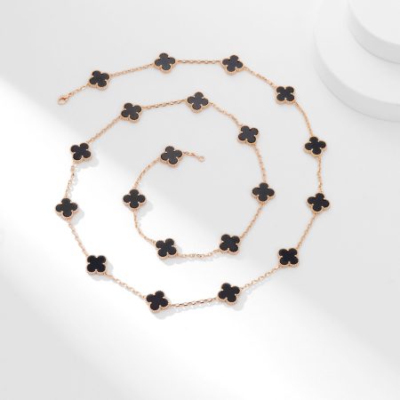 Van Cleef&Arpels VCA Vintage Alhambra long necklace, 20 motifs
