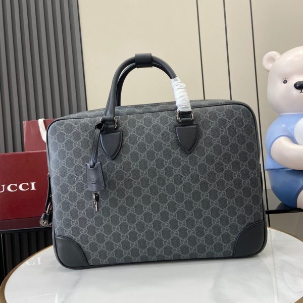 Gucci GG Emblem Laptop Bag