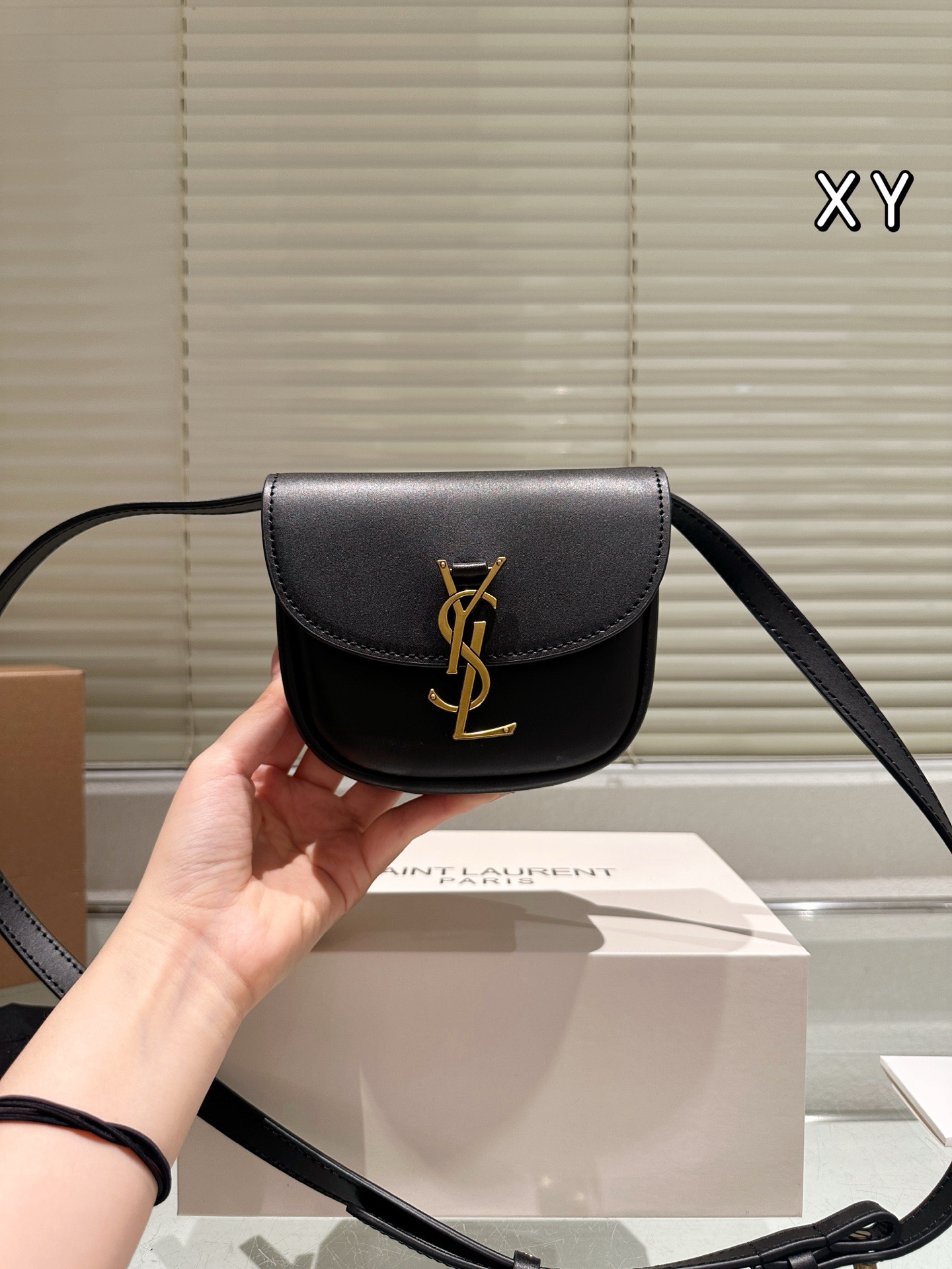 YSL Kaia Small Saddle Bag - Image 3