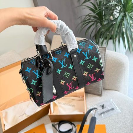 LV Gradient Rainbow Keepall 25 Bag