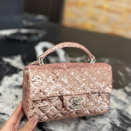 Chanel 23s Mini CF Handle Bag - Image 4