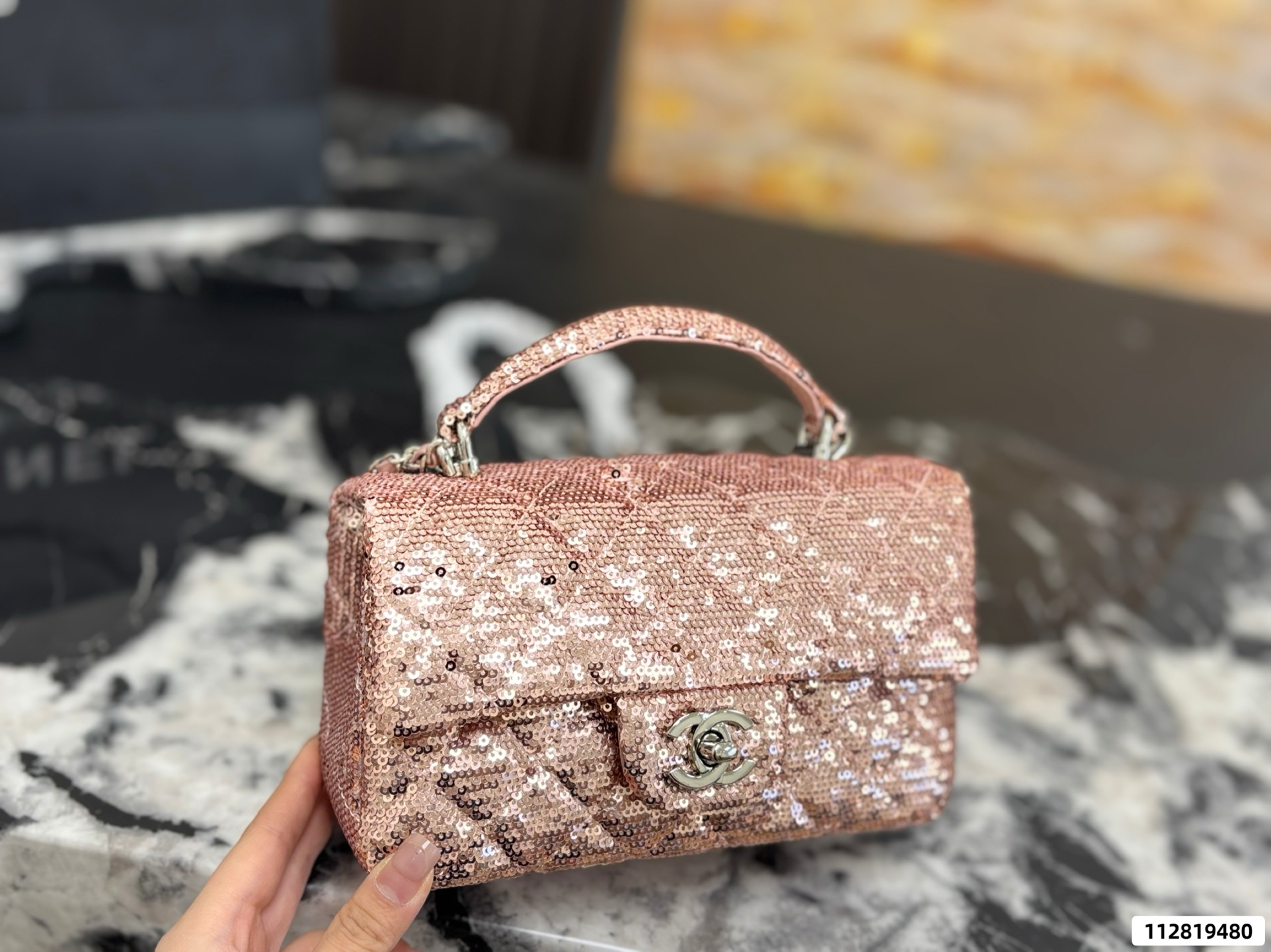Chanel 23s Mini CF Handle Bag - Image 4